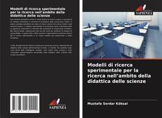 Capa do livro de Modelli di ricerca sperimentale per la ricerca nell’ambito della didattica delle scienze 
