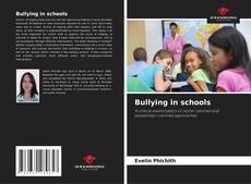 Bullying in schools kitap kapağı