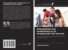 Antecedentes del rendimiento en la recuperación del servicio kitap kapağı