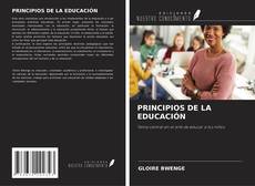 Couverture de PRINCIPIOS DE LA EDUCACIÓN