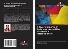 Обложка Il lavoro minorile in India una prospettiva nazionale e internazionale