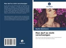 Capa do livro de Man darf es nicht verschweigen 