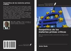 Capa do livro de Geopolítica de las materias primas críticas 