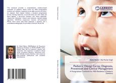 Capa do livro de Pediatric Dental Caries: Diagnosis, Prevention and Clinical Management 