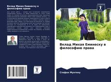 Вклад Михая Eминеску в философию права的封面