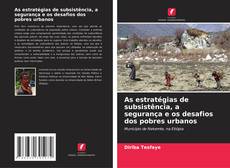 Обложка As estratégias de subsistência, a segurança e os desafios dos pobres urbanos