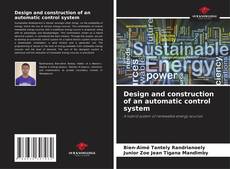 Design and construction of an automatic control system的封面
