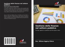 Buchcover von Gestione delle finanze nel settore pubblico