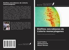 Biofilms microbianos de Listeria monocytogenes kitap kapağı