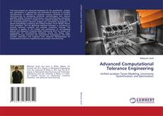 Capa do livro de Advanced Computational Tolerance Engineering 