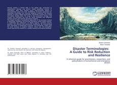 Buchcover von Disaster Terminologies: A Guide to Risk Reduction and Resilience
