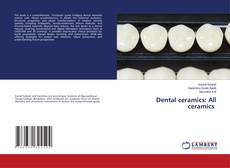 Capa do livro de Dental ceramics: All ceramics 