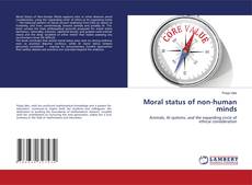 Capa do livro de Moral status of non-human minds 