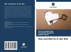 Capa do livro de Dos und Don’ts in der Ehe 