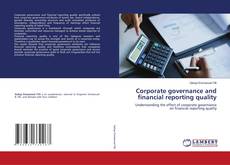 Capa do livro de Corporate governance and financial reporting quality 