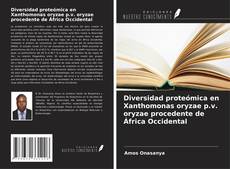 Bookcover of Diversidad proteómica en Xanthomonas oryzae p.v. oryzae procedente de África Occidental