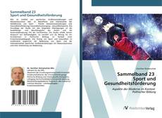 Обложка Sammelband 23 Sport und Gesundheitsförderung