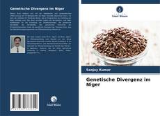 Capa do livro de Genetische Divergenz im Niger 