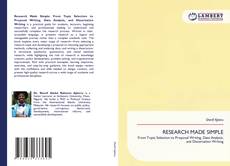 RESEARCH MADE SIMPLE kitap kapağı