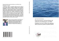 Capa do livro de Gouvernance universitaire et reforme de Bologne en RDC 
