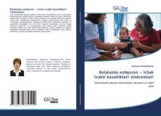 Capa do livro de Bolalarda oshqozon - ichak trakti kasalliklari sindromlari 
