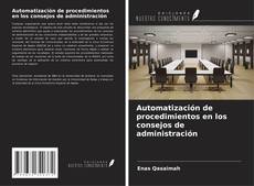 Borítókép a  Automatización de procedimientos en los consejos de administración - hoz