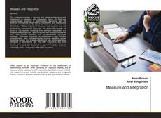 Capa do livro de Measure and Integration 