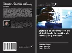 Capa do livro de Sistema de información en el ámbito de la política de formación y empleo 