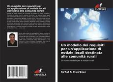 Un modello dei requisiti per un'applicazione di notizie locali destinata alle comunità rurali kitap kapağı