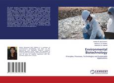 Capa do livro de Environmental Biotechnology 