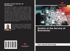 Bookcover of Quality at the Service of Businesses