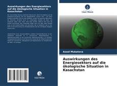 Portada del libro de Auswirkungen des Energiesektors auf die ökologische Situation in Kasachstan