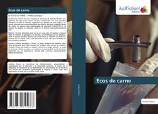 Buchcover von Ecos de carne