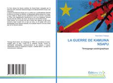 LA GUERRE DE KAMUINA NSAPU kitap kapağı