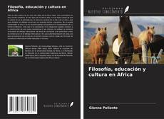Buchcover von Filosofía, educación y cultura en África