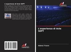 Portada del libro de L'esperienza di Acte SEPT