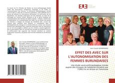 Portada del libro de EFFET DES AVEC SUR L’AUTONOMISATION DES FEMMES BURUNDAISES