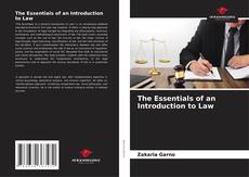 Bookcover of The Essentials of an Introduction to Law