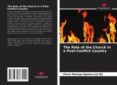 Capa do livro de The Role of the Church in a Post-Conflict Country 