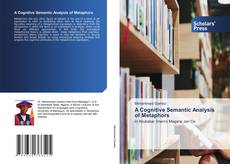 Portada del libro de A Cognitive Semantic Analysis of Metaphors