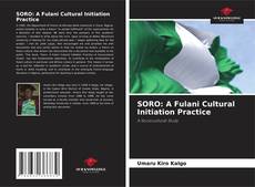 Capa do livro de SORO: A Fulani Cultural Initiation Practice 