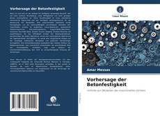 Capa do livro de Vorhersage der Betonfestigkeit 