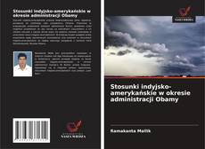 Portada del libro de Stosunki indyjsko-amerykańskie w okresie administracji Obamy