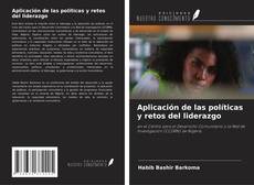 Обложка Aplicación de las políticas y retos del liderazgo