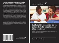 Evaluación y gestión de la calidad de la enseñanza y el aprendizaje kitap kapağı