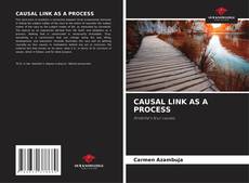 Обложка CAUSAL LINK AS A PROCESS