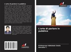 Portada del libro de L'arte di parlare in pubblico