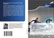 Portada del libro de Behavioural Factors for Sustainable Strategic Management