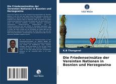 Die Friedenseinsätze der Vereinten Nationen in Bosnien und Herzegowina的封面