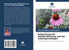 Bookcover of Entwicklung der Dorfbevölkerung und der Lebensgrundlagen